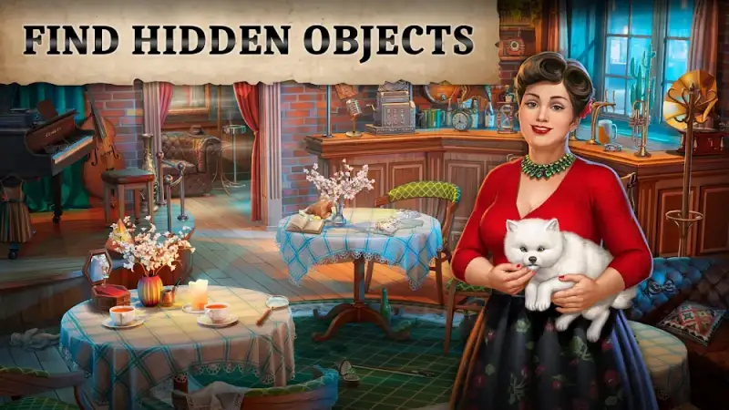 Gameplay screenshot from Hidden Objects: Coastal Hill